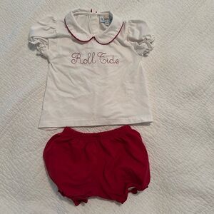 12m University of Alabama Bloomer set